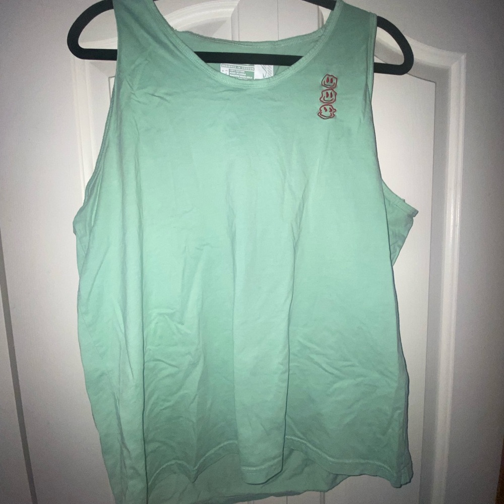Dutch BrosGreen Sleeveless Top